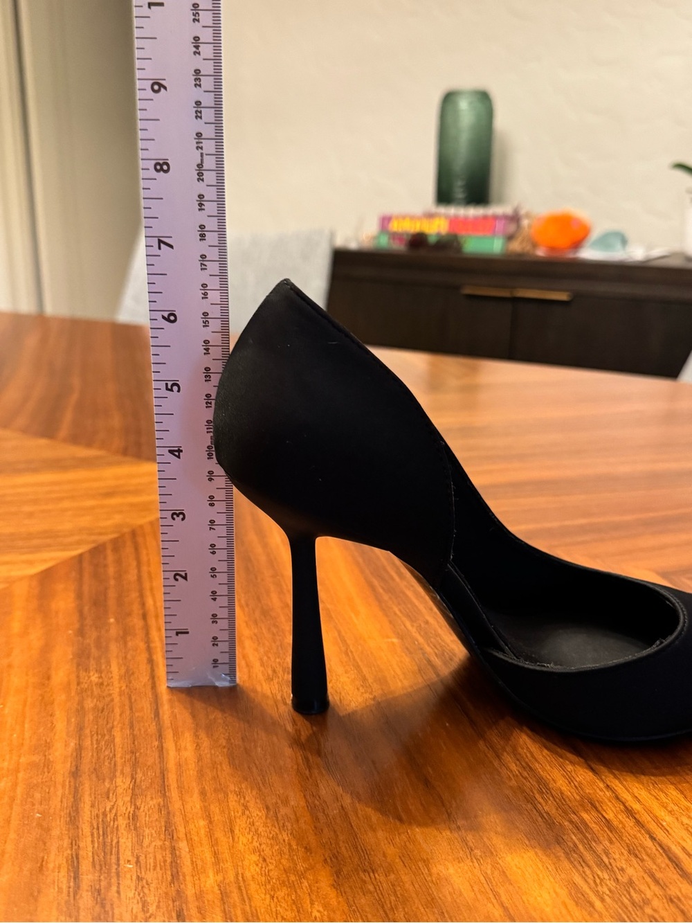 Zara Black D’Orsay Pointed Toe Stiletto Heels US 9 - Picture 11 of 12